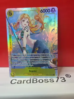 One Piece EB-03 Nami EB03-053 - SR English Heroines Edition - Image 2