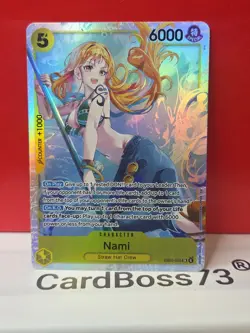 One Piece EB-03 Nami EB03-053 - SR English Heroines Edition - Image 5