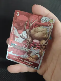 2024 One Piece Tony Tony Chopper Winner OP04-010 Promotional Card Foil English - Image 2