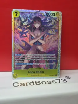 2026 One Piece TCG Nico Robin ENGLISH EB03-055 HEROINES SR - Image 4