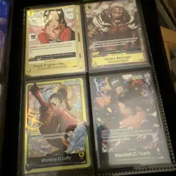 One Piece Vault x Binder All Super Rares 160+ Cards Mint Cards See Description - Image 1