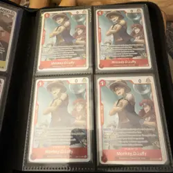 One Piece Vault x Binder All Super Rares 160+ Cards Mint Cards See Description - Image 4
