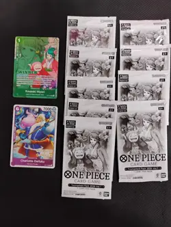 One Piece Card Game Store Tournament 2026 Vol. 1 Event Packs, winner card, Judge - Image 1