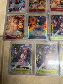 One Piece TCG Lot Of 15 RARE - Image 2