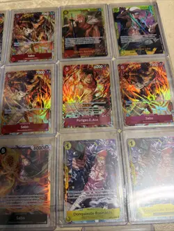 One Piece TCG Lot Of 15 RARE - Image 4
