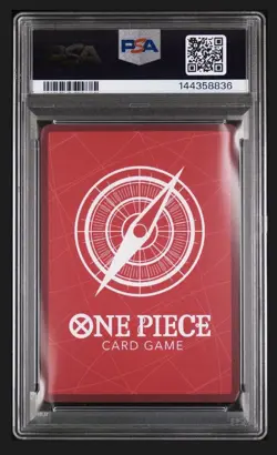 PSA 10 2025 One Piece Monkey D. Luffy Dodgers X One Piece Night EB02-010 - Image 3