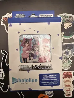 Hololive English Weiss Schwarz Trial Deck 0th Generation PLEASE READ DESCRIPTION - Image 1