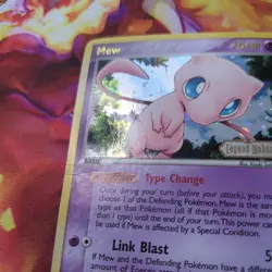 Mew 10/92 EX Legend Maker Reverse Holo Rare Pokemon Card 2006 MP/HP - Image 2