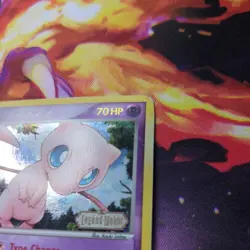 Mew 10/92 EX Legend Maker Reverse Holo Rare Pokemon Card 2006 MP/HP - Image 3