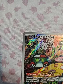 Brute Bonnet 207/182 S&V Paradox Rift Illustration Rare Card Pokemon TCG NM - Image 2