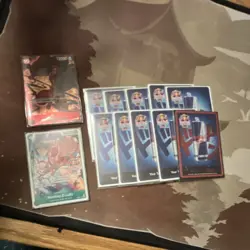 One Piece Card Game-Redbull Double Don-Redbull Luffy-10c Shanks P-097 Lot - Image 1