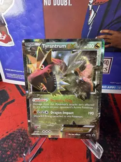 Tyrantrum EX - XY70 - Pokemon XY Promo Ultra Rare Card MP - Image 1