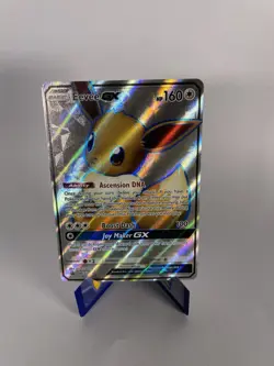 Pokemon Eevee Full Art GX SM229 GX Promo Card 2019 Near Mint - Image 1