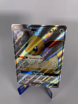 Pokemon Eevee Full Art GX SM229 GX Promo Card 2019 Near Mint - Image 3