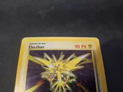 Zapdos 16/102 French Base Set Holo Pokemon Card Rare Sunbleached 1st Edition - Image 2