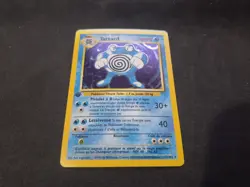 Poliwrath 13/102 French Base Set Holo Pokemon Card Rare Sunbleached 1st Edition - Image 1