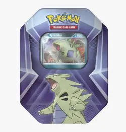 Pokemon Tyranitar Triple Whammy Collector Tin (3 Card Packs) New Factory Sealed - Image 1