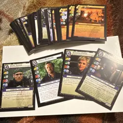 Comic Images Stargate SG-1 CCG 2007 Demo - 58 Card Lot - Image 1