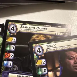 Comic Images Stargate SG-1 CCG 2007 Demo - 58 Card Lot - Image 3