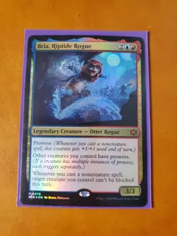 MTG FOIL Bria, Riptide Rogue Bloomburrow Magic the Gathering - Image 1