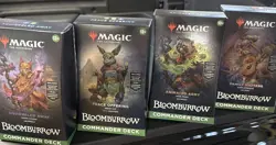 Bloomburrow Commander Deck Display Magic the Gathering Set Of 4- Sealed Case - Image 1