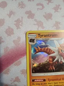 Tyrantrum 69/131 Holo Rare S&M Forbidden Light Pokemon TCG NM - Image 2