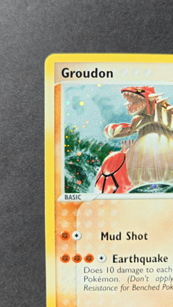 Pokemon Groudon 102/101 Hidden Legends Holo Lightly Played to NM Ungraded - Image 2