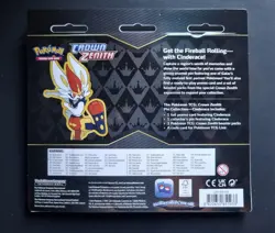 Pokemon Crown Zenith Cinderace Pin Collection 3 Pack Blister NEW/SEALED - Image 2