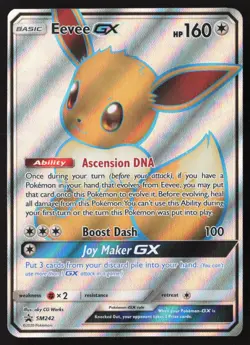 Eevee GX Full Art SM242 Pokemon Sun and Moon Promo - Image 1