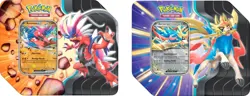 Pokemon TCG Slashing Legends Tin Set of 2 Zacian EX and Koraidon EX New Sealed - Image 1