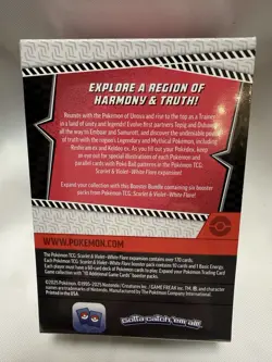 Pokemon Scarlet & Violet White Flare Booster Bundle 6 Packs NEW SEALED - Image 2