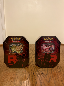 Pokemon TCG Destined Rivals Team Rocket’s Tin New & Sealed x2 - Image 1