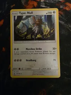 Type: Null SM - Ultra Prism #115 (2018) Rare NM Pokemon - Image 1