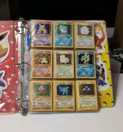Pokemon Base Set Master Set Binder 102/102 WOTC - Image 1