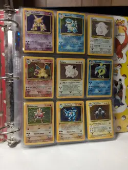 Pokemon Base Set Master Set Binder 102/102 WOTC - Image 2