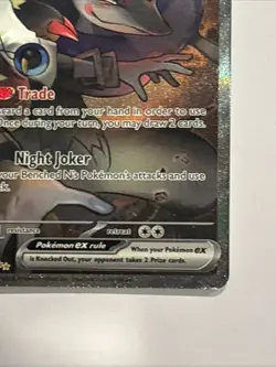 N's Zoroark ex 185/159 Sv09: Journey Together Holo Pokemon TCG NM - Image 4