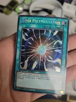 Yugioh! Super Polymerization SGX3-ENA17 Secret Rare 1st Ed NM Speed Duel NM - Image 2