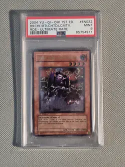 PSA 9 Dekoichi the Battlechanted Locomotive Ultimate 1st Edition EN032 Yugioh - Image 1