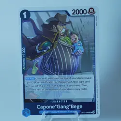 One Piece TCG Capone"Gang"Bege OP11-048 Rare Foil Near Mint English - Image 1