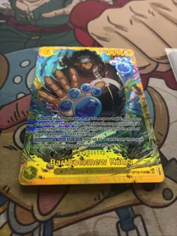 One Piece OP12-119 Bartholomew Kuma SEC x2 NM - Image 3