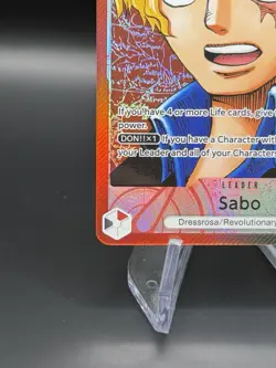 One Piece TCG Sabo OP13-004 Leader Alternate Art Alt English NM - Image 3