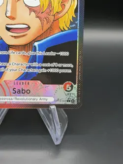 One Piece TCG Sabo OP13-004 Leader Alternate Art Alt English NM - Image 5