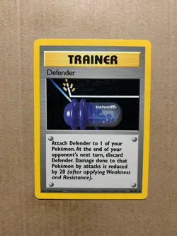 Defender 80/102 Base Set - Uncommon Pokemon Card - EXCELLENT - Image 1