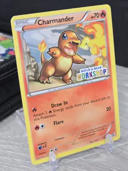Pokemon Card TCG Charmander 17/113 Build a Bear Exclusive Promo Stamped 2013 NM - Image 1