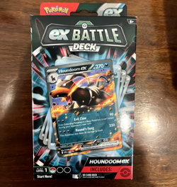 Pokemon ex Battle Deck HOUNDOOM EX Factory Sealed Box 60 Card Deck - Image 1