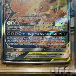 Eevee & Snorlax GX Black Star Promo SM169, GET GRADED 9 Pokemon Card - Image 4