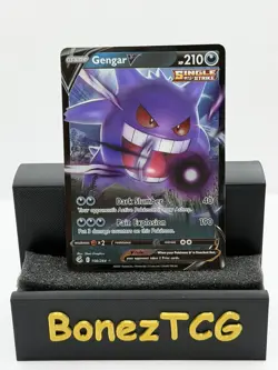Pokemon Gengar V 156/264 Fusion Strike Ultra Rare Holo Card English - Image 1