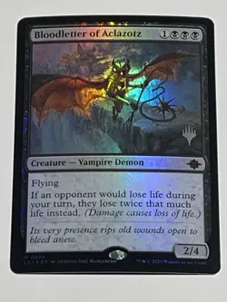 Bloodletter of Aclazotz - Promo Pack: Lost Caverns of Ixalan Foil Misprint MTG - Image 5