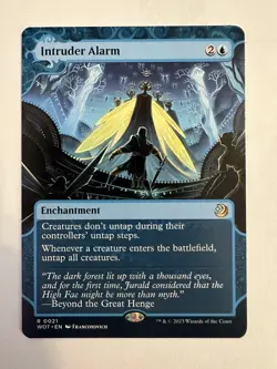 Intruder Alarm - WOT 0021 - NM - MTG Magic - Image 1