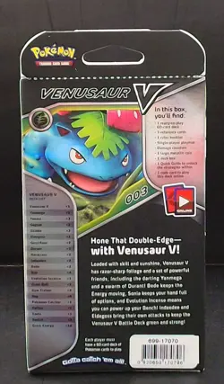 V Battle Deck [Venusaur V] - Pokemon TCG Sealed Deck Kit - Image 2